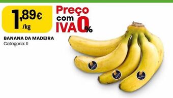 Intermarché Banana promoção
