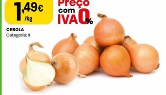 Intermarché Cebola promoção