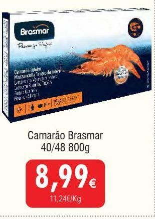 Camarão brasmar