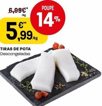 Intermarché Pota enlatada promoção