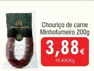 Froiz Chouriço promoção