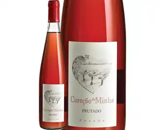 Auchan Vinho rosé coração da minha promoção