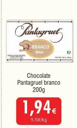 Froiz Chocolates pantagruel promoção