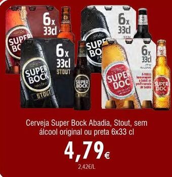 Froiz Cerveja super bock promoção