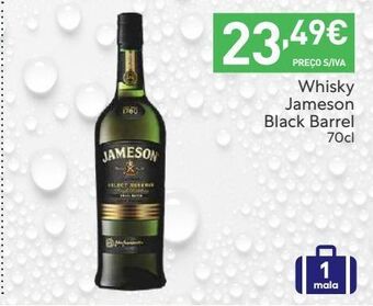 Recheio Uísque jameson promoção