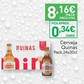 Recheio Cerveja quinas promoção