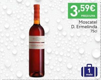 Recheio Moscatel promoção