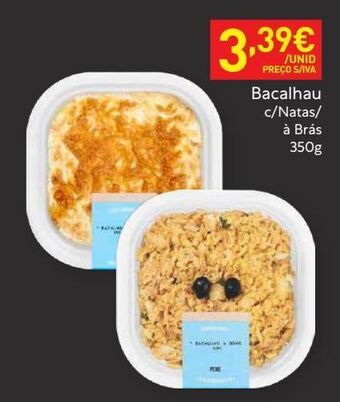 Recheio Bacalhau promoção