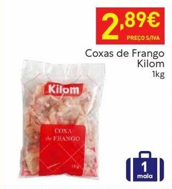 Recheio Coxa de frango kilom promoção
