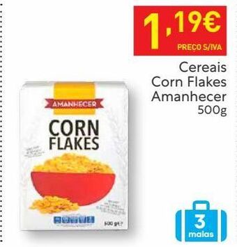 Recheio Cereais amanhecer promoção
