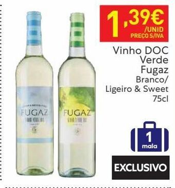 Recheio Vinho verde promoção