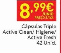 Recheio Detergente em cápsulas skip promoção