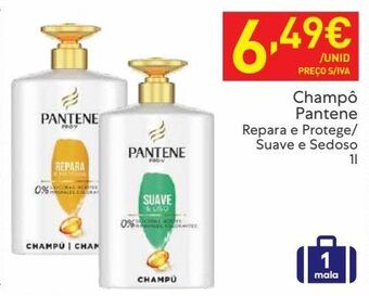 Recheio Shampoo pantene promoção