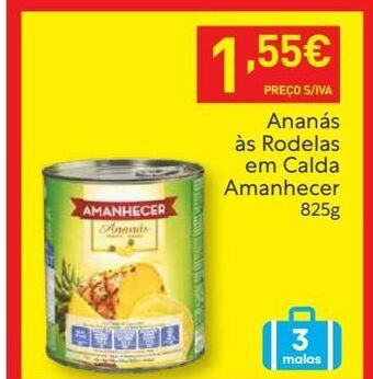 Abacaxi em calda amanhecer