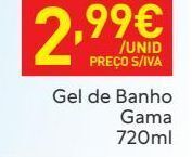 Recheio Gel de banho dove promoção