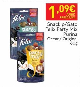 Recheio Ração para gatos felix promoção