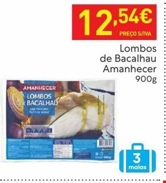 Recheio Bacalhau amanhecer promoção