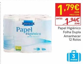 Recheio Papel higiênico amanhecer promoção