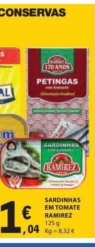 E.Leclerc Sardinhas ramirez promoção