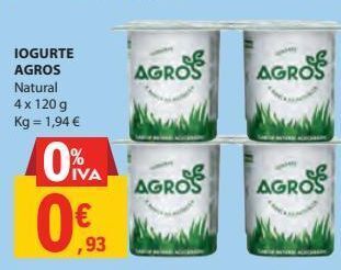 E.Leclerc Iogurte agros promoção