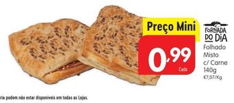 Minipreço Folhado promoção
