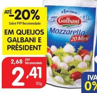 Minipreço Queijos galbani promoção