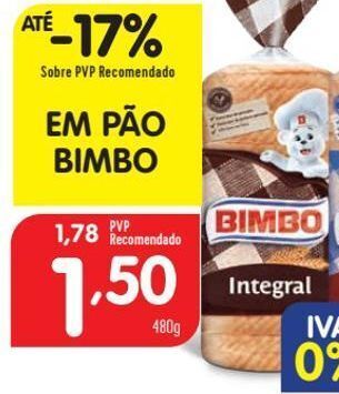 Minipreço Pão de forma bimbo promoção