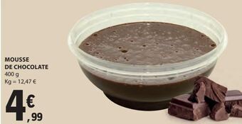 E.Leclerc Mousse de chocolate promoção
