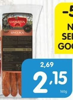 Minipreço Linguiça damatta promoção
