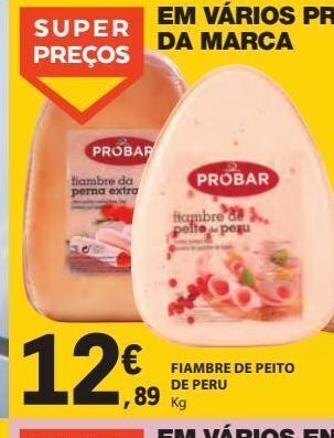 E.Leclerc Peito de peru promoção