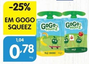 Minipreço Polpa de frutas gogo squeez promoção