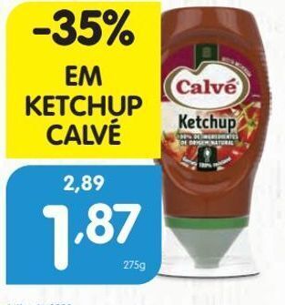 Minipreço Ketchup calvé promoção
