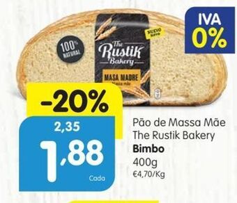 Minipreço Pão bimbo promoção