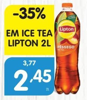 Minipreço Chá gelado lipton promoção