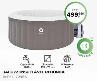 Continente JACUZZI INSUFLÁVEL REDONDA Ref. 7472486 promoção