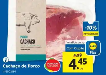 Lidl Cachaço de Porco promoção