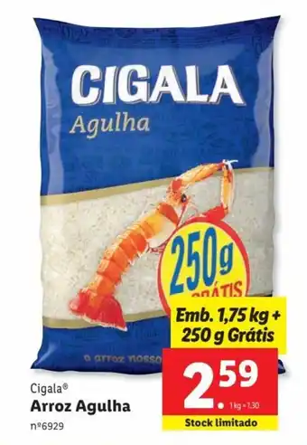 Lidl CigalaⓇ Arroz Agulha promoção