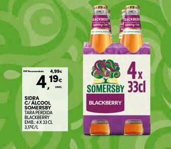 Continente Bom dia Sidra somersby promoção