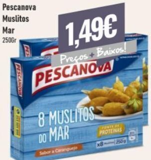 Belita Palitos de peixe pescanova promoção