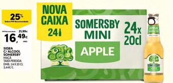 Continente Bom dia Sidra somersby promoção