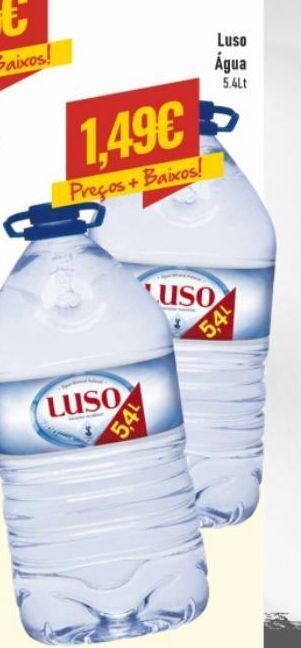 Belita Água luso promoção