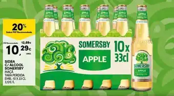Continente Bom dia Sidra somersby promoção