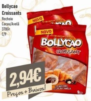 Belita Pão doce com chocolate bollycao promoção