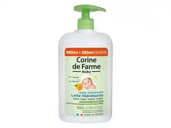 Auchan Leite hidratante corine farmep. sen. promoção