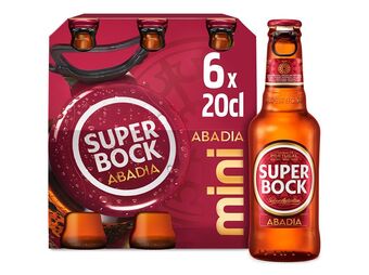 Auchan Cerveja super bock promoção