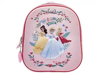 Auchan Mochila 3d disney princesas promoção
