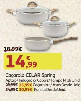Auchan Caçarola spring ap/indu. celar promoção