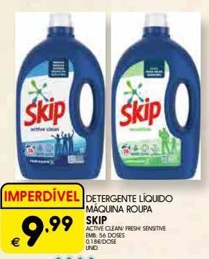 Meu Super Detergente líquido skip promoção