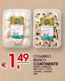 Meu Super Cogumelos continente promoção