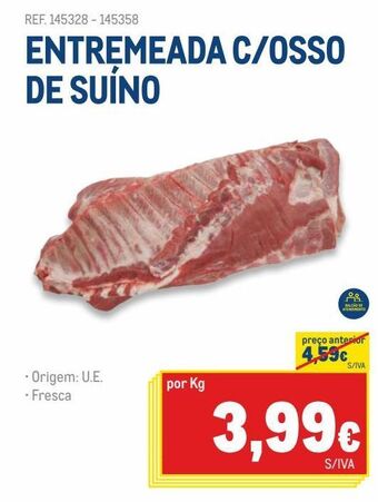 Makro Carne suína promoção